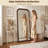 Retro Full-Length Mirror, Oversized Arch Floor Mirror-623422776-623422727