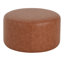 Repose-pieds rembourré rond-659614055