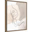Dreamer Warm Colour by Obaid Framed Canvas Wall Art Print-1332424998