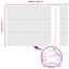 Vidaxl Fence With Posts PVC-Coated Steel-116797915-116797920