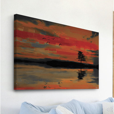 «Sutton», reproduction sur toile tendue