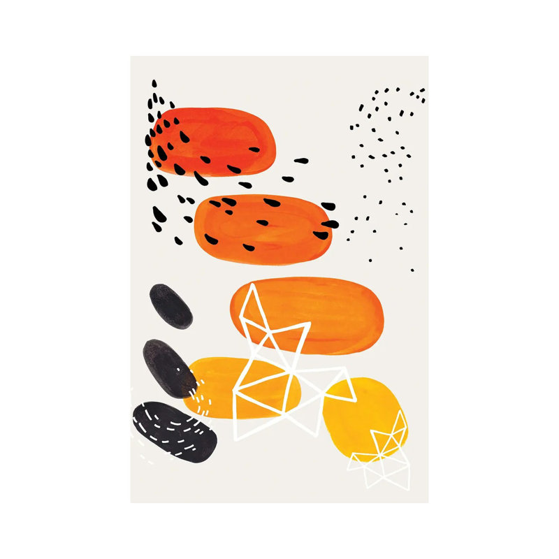 Sun Stone Frenzy by EnShape - Wrapped Canvas Print, 66.04 cm H x 45.72 cm W x 3.175 cm D