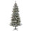 Kiana Flocked Pine Artificial Christmas Tree with LED Lights with Stand
