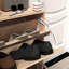 Armoire à chaussures en bois pour entrée