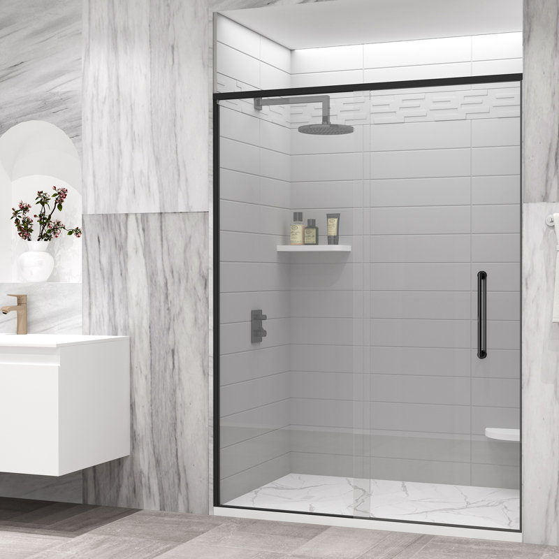 Base de douche réversible à surface solide 48 po x 32 po Kiara Calcutta