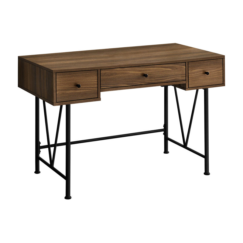 Bureau d'ordinateur, bureau personnel, ordinateur portable, tiroirs de rangement, L 48 po