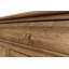 Buffet en bois de noyer à 3 tiroirs de 70 po de large Cafe Au Lait