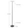 Sky 63'' Black LED Torchiere Floor Lamp