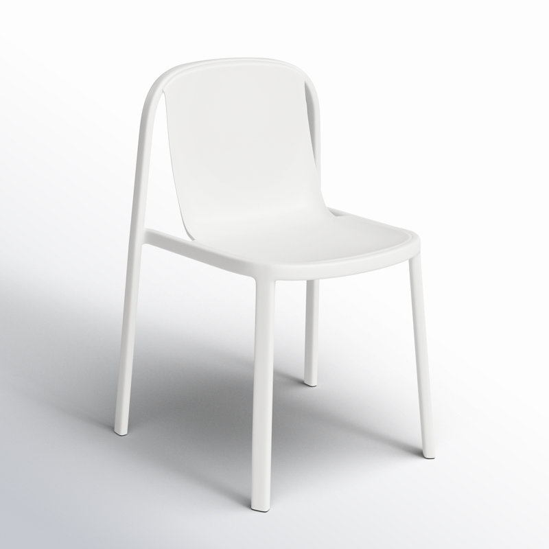 Decade Dining Chair, White
