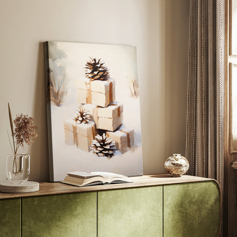Art des Fêtes de Noël - série 2-CCDXIV - galerie sur mesure, H 48 po x l 32 po