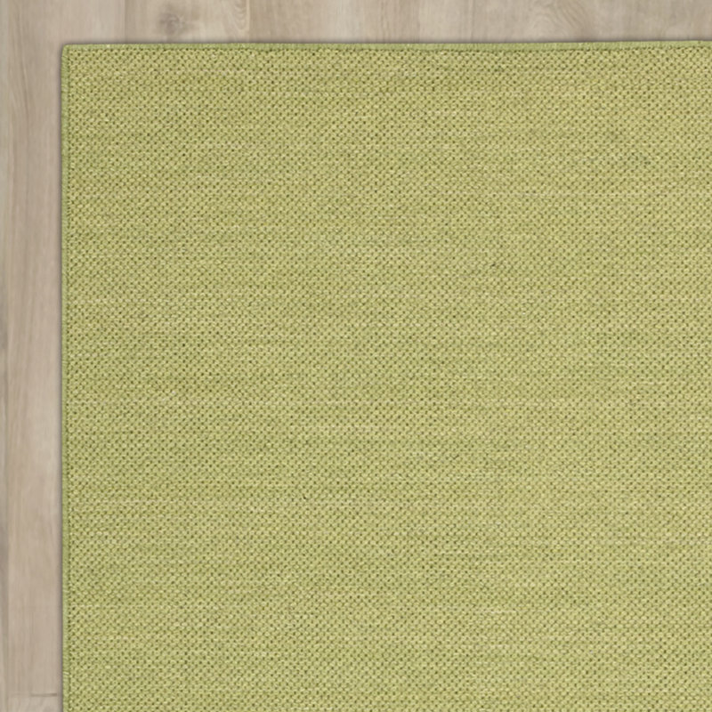 Eilerman Hand Knotted Green Indoor/Outdoor Area Rug