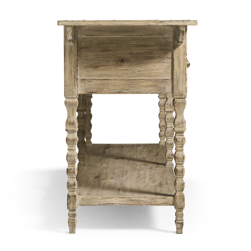 Sagehill 86.75'' W Solid Wood Console Table