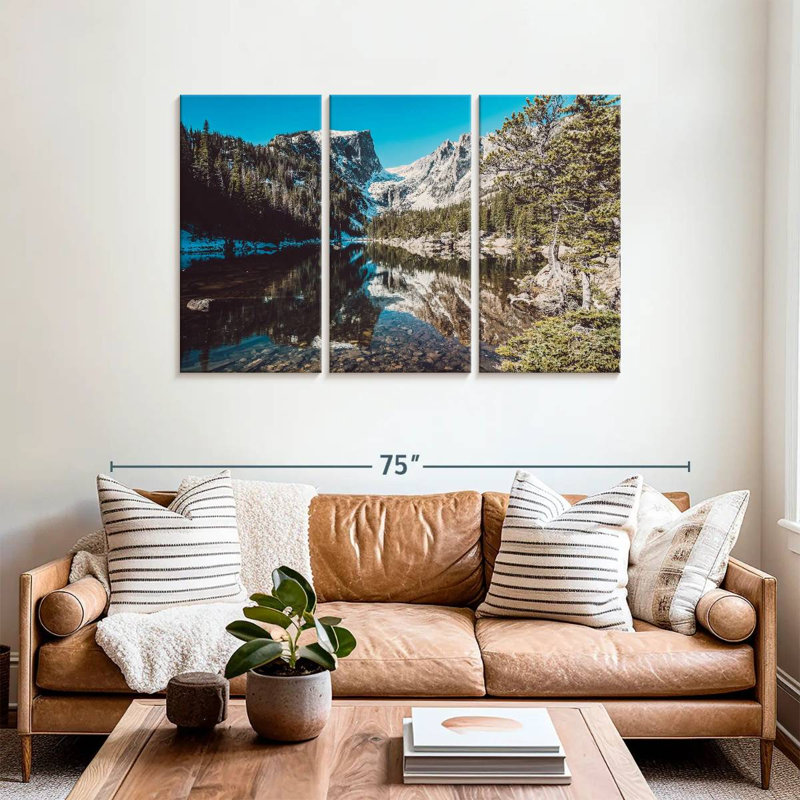 Alvord Snowy Colorado Mountains, 36" H x 57" W