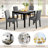5-Piece Wooden Dining Table Set