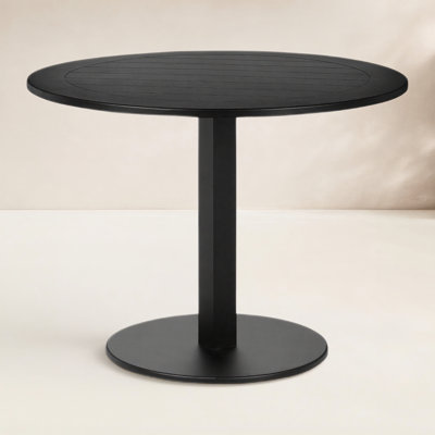 Juba 35'' Aluminum Fliptop Outdoor Dining Table