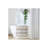 Woven Texture Stripe Bath Rug Grey 20X32"-496581849-496581844
