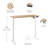 Katia Adjustable Height Steel Standing Desk-767386099