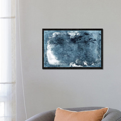 Bluestone Abstract 1 Piece Wall Art on Canvas