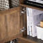 58cm W Manufactured Wood Bedside Table
