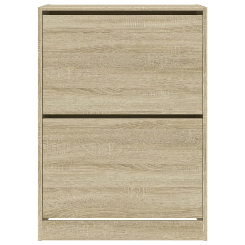 12 Pair Shoe Storage Cabinet, Sonoma Oak
