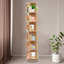 6-Tier 360° Rotating Bookshelf Storage Rack-963672145