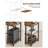Enprise 54.3'' L-Shaped Metal Base Writing Desk-1478106378