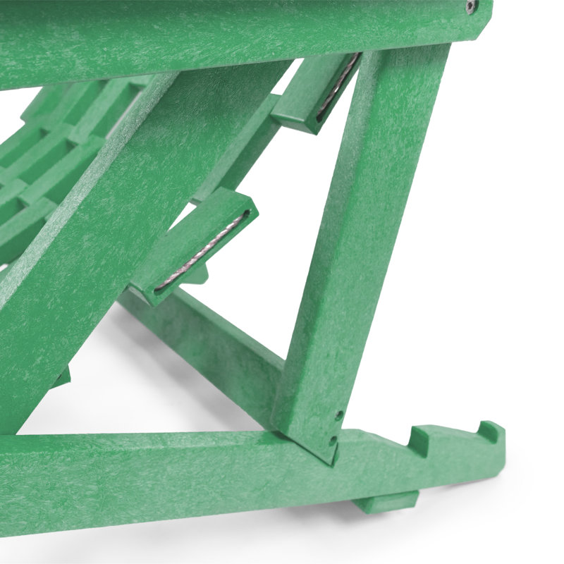 Méridienne d'extérieur pliable Pinecrest, Vert