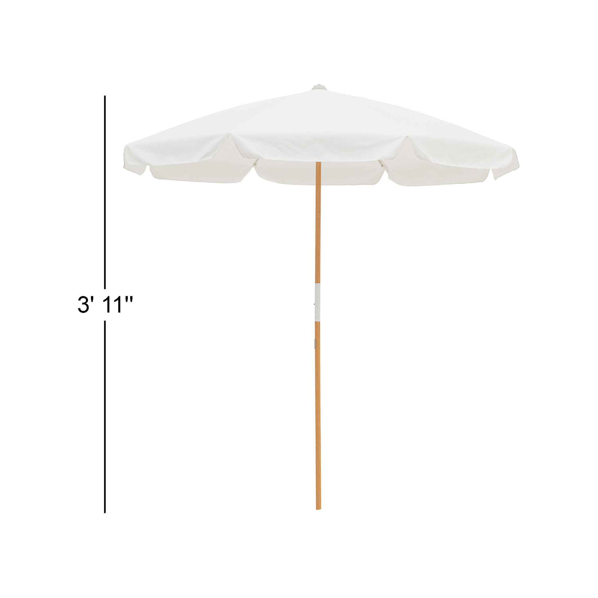AMALFI 90'' Outdoor Umbrella, White