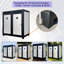 Cabine de toilette portative pour deux personnes - Toilettes extérieures avec lumière, lavabo et ventilateur