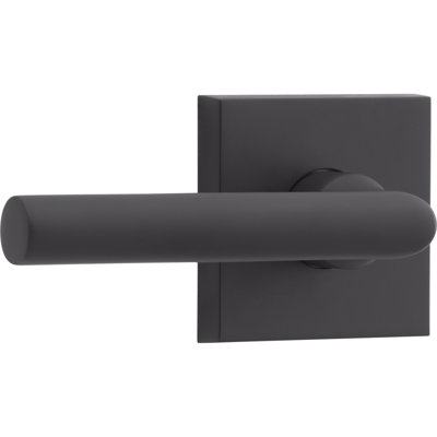 Satin Black Privacy Door Lever