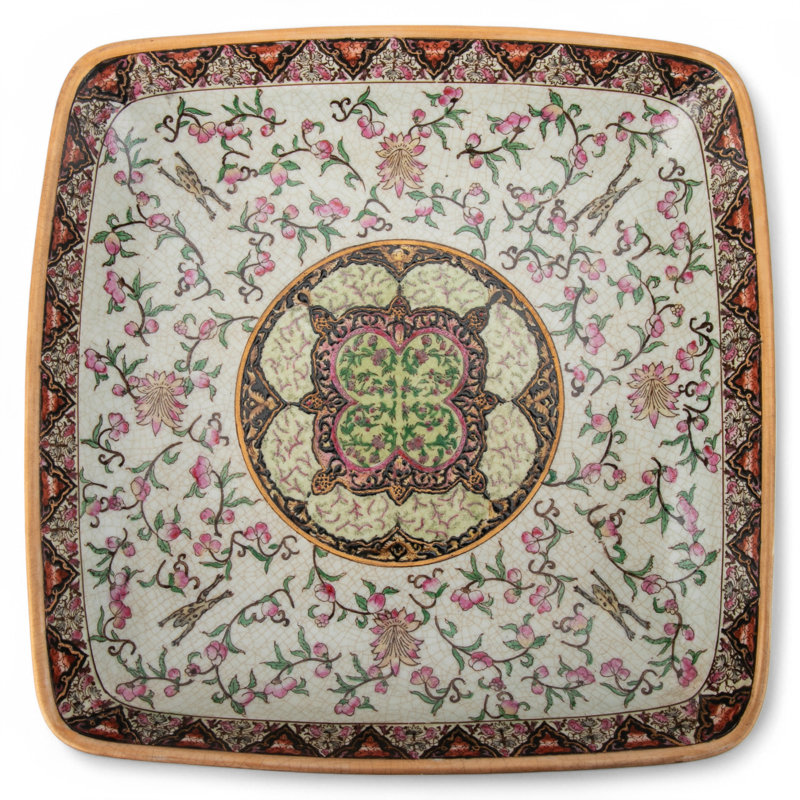 Porcelain Square Compote Tray Casey Creation