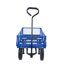 Les chariots de chariot de jardin pour outils facilitent le transport du bois de chauffage