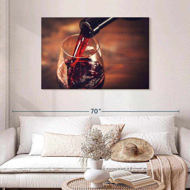 Yarlin Red Wine Tasting, 30" H x 45" W