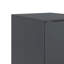 Alyda Steel Accent Cabinet-893228390