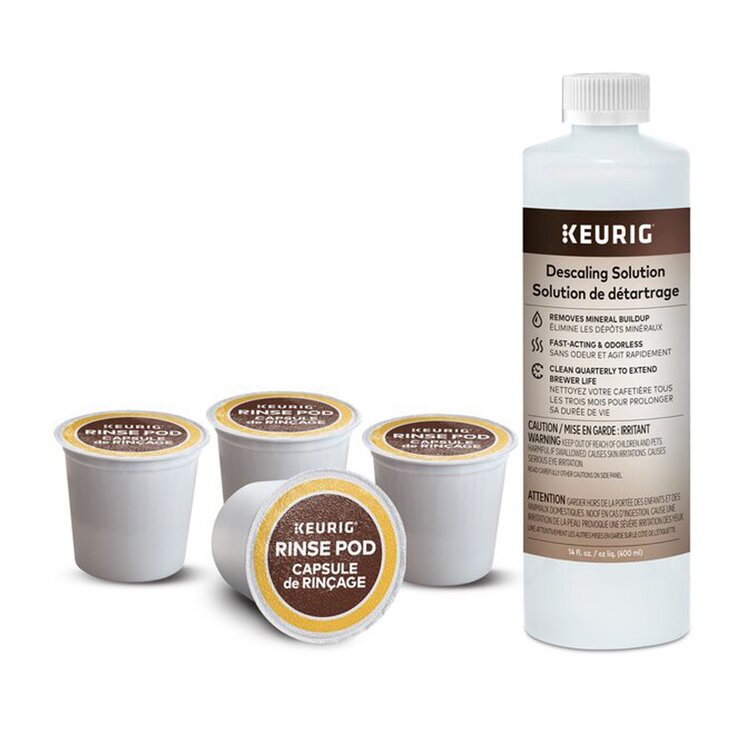 using keurig rinse pod