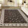 Tapis brun / ivoire Pisa