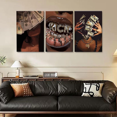 3 Piece Wrapped Canvas Print