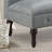 Upholstered Tufted Fine Polyester Chair Loveseat Sofa Bench with Armless Design Easy Assembly for Living Room Bedroom-690865669