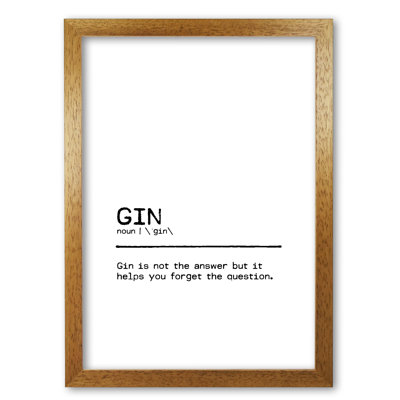 Gin Forget - Print