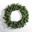 Artificial Canadian Pine Wreath Unlit-345925437