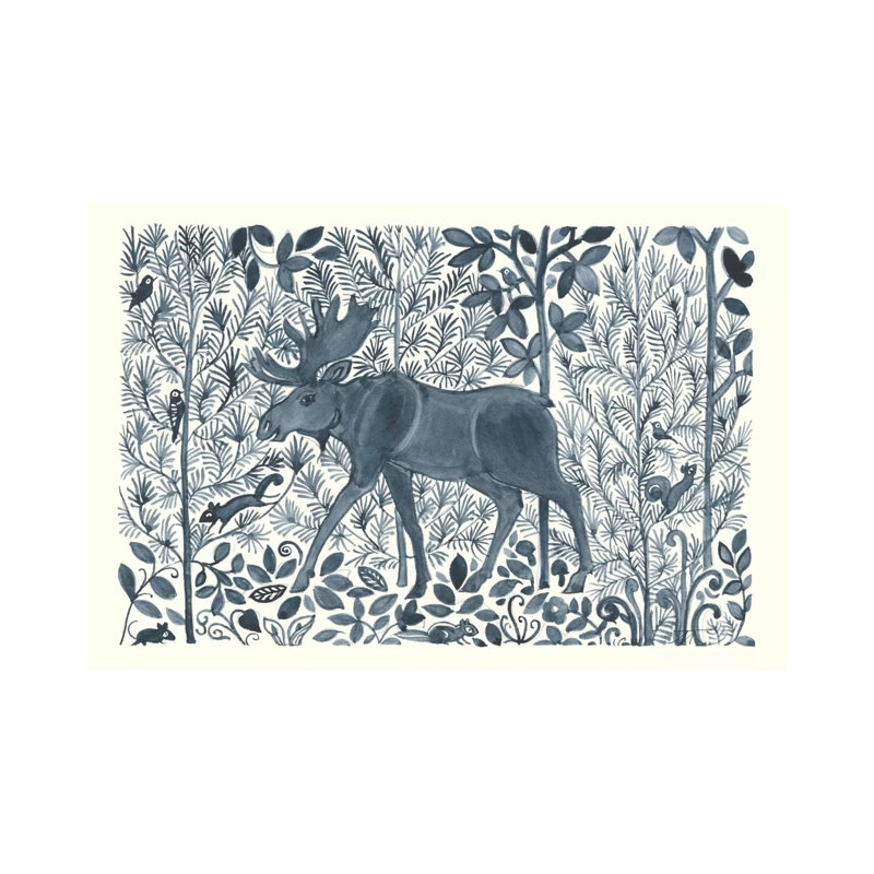 Forest Life VI by Miranda Thomas - Wrapped Canvas Painting, 20.32 cm H x 30.48 cm W