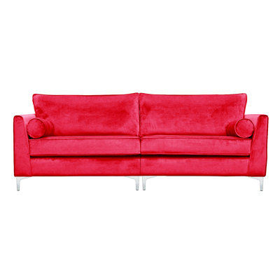 Giancarlo 4 Seater Velvet Sofa