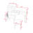 Makeup Vanity Desk with Drawers, Adjustable Shelves, Charging Port and Cushioned Stool-573412227