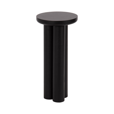 Wooden Round Pedestal Drink Table
