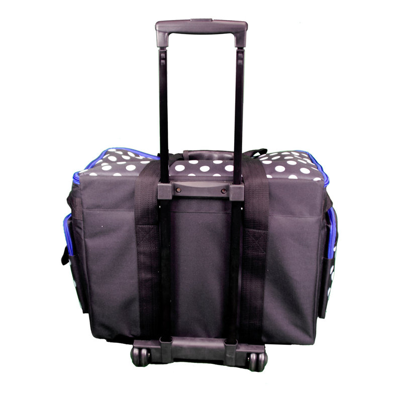 Rebrilliant Fabric Storage Bag, Black;White;Blue