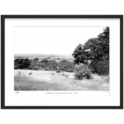Wembley Park, Barn Hill C1965 by Francis Frith - Single Picture Frame Print