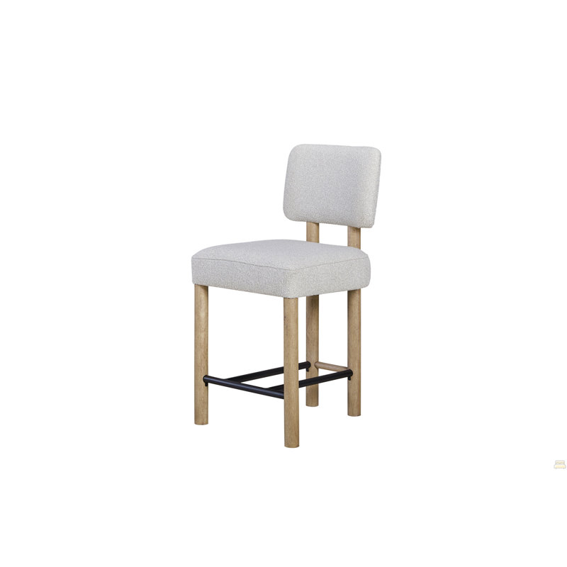 Tabouret de comptoir rembourré (ensemble de 2)