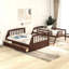 Lit superposé convertible Aveline avec escalier de rangement et tiroirs-739509640-780386189