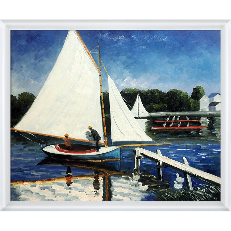 La Pastiche, chardonneret avec galerie blanche, 20 po x 24 po, H 38,75 po x l 26,75 po x P 2 po, Encadrement moderne blanc