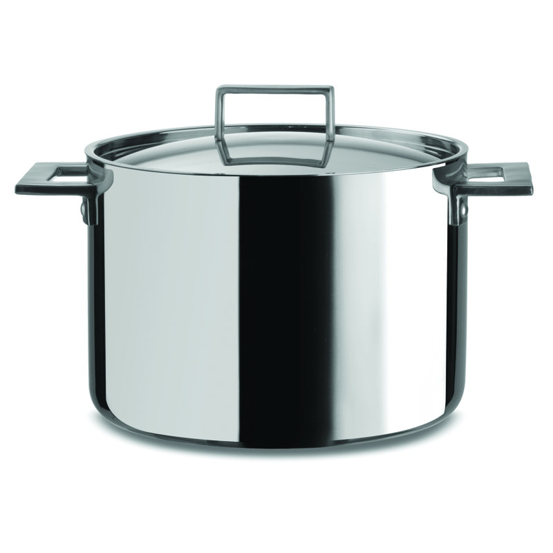 Pot à trois couches MEPRA Attiva (acier inoxydable, aluminium, acier inoxydable magnétique)